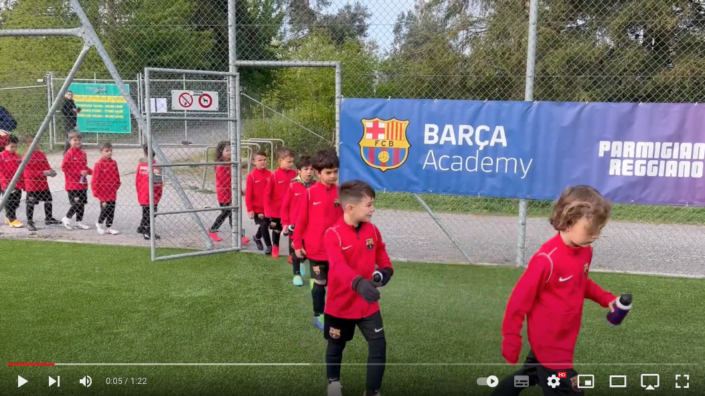 Barça Academy Camp Swiss • Glattbrugg 2022 - Entrance Training