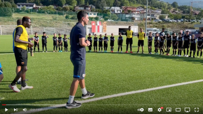 Barça Academy Camp Swiss • Saviese 2022 - Barça Coordinator Briefing