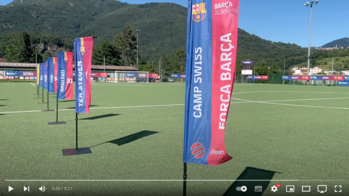 Barça Academy Camp Swiss • Taverne-Lugano 2022 - Preparation Field