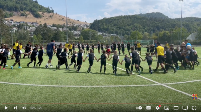 Barça Academy Camp Swiss • Liestal 2022 - Sardana