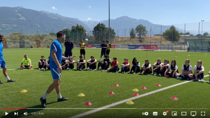 Barça Academy Camp Swiss • Saviese 2022 - Training Explanation